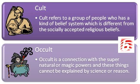 From cults to the occult: a journey through belief systems
